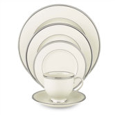 Tuxedo Platinum 5 Piece Place Setting
