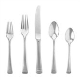 Federal Platinum 5 Piece Flatware Set