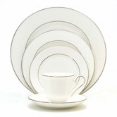 Hannah Platinum Dinnerware Set