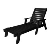 Captain Chaise Lounge with Arms
