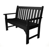 Vineyard Plastic Garden Bench