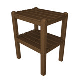 12-Shelf Side Table