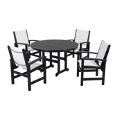 Coastal 5 Piece Dining Set