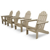 Ivy Terrace Classics 4 Piece Adirondack Seating Group