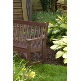 Vineyard Plastic Garden Bench