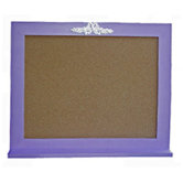 Fancy Schmancy Bulletin Board with Shelf