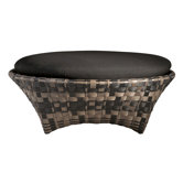 Cape West Polyester Pouf