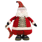 Up-Down Musical Santa with Flapping Arms