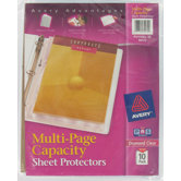 10 Count Multi-Page Capacity Sheet Protector