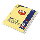 WorkSaver Big Tab Paper Dividers