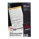 Top-Load Sheet Protectors, Heavy Gauge, Legal, 50/Box
