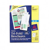 Brochure Paper, Matte, 100 Sheets/Box