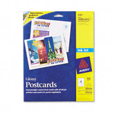 Inkjet Glossy Photo-Quality Postcards, 100/Pack