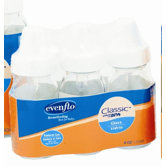 4 oz Clear Glass Nurser (3 Pack)