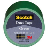 1.5" X 5 Yards Green Tape Cloth 1005-GRN-1P