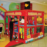 Tot Town Contained Bus Unit