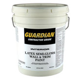 5 Gallons Semi-Gloss Dover White Contractor Grade Interior Latex W