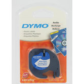 Pearl White Dymo LetraTag QX50 Tape