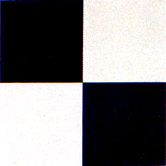 Vinyl Machine Black / White Check Board Tile (Set of 45)