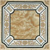 Vinyl Machine Cr&egrave;me Fancy Adhesive Floor Tile (Set of 30)