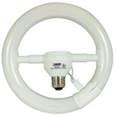 Compact Fluorescent Circular Light Bulb