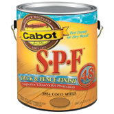 1 Gallon Coco Shell Finish SPF 48 Deck & Fence Finish 140-3854 G