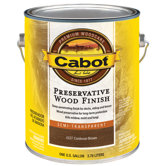 1 Gallon Brown Cordovan Semi Transparent Preservative Wood Finish