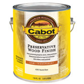 1 Gallon Natural Base Semi Transparent Preservative Wood Finish 14