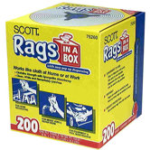 200 Count Scott&reg; Rags In-A-Box 75260