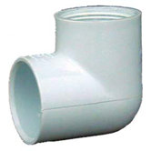 PVC Sch. 40 90 Female Elbows