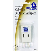 Cube Triple Tap Outlet Adapter