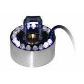 1 Jet Pond Fogger with 18 LED Light with Transformer