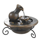 Pitcher Pouring Tabletop Fountain