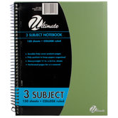 11" x 8.5" 3-Subject Notebook