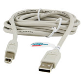 6' USB 2.0 High Speed A To B Plug Device Cable