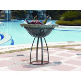 Rimini Elevated Planter and Beverage Cooler