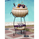 Scanellato Elevated Planter & Beverage Cooler - Antique Cream
