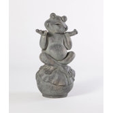 Care Free Frog Statue