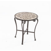 Orvieto Mosaic Side Table