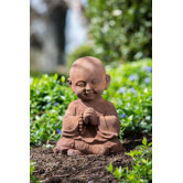 Praying Buddha Garden Statue