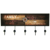 6 Hook Wooden Hanger J05074/1-UPS