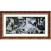 Guernica Bronze Framed Print - Pablo Picasso