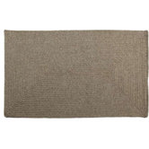 Ultra-Durable Slate Solid Rug