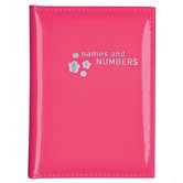 Patent Leather Telephone and Address Book