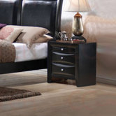Briana 3 Drawer Nightstand