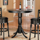 Littleton 42.25" Bar Table in Black