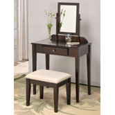 Vanity Set in Espresso