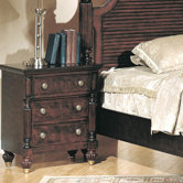 Edinburgh 3 Drawer Nightstand