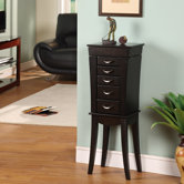 London Five Drawer Jewelry Armoire