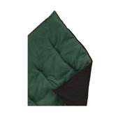 Solid Color Muslin Bedding Collection in Black and Hunter